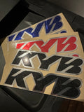 KYB Fork Decals