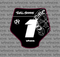 Stark Varg Mx Chrome Hearts Front Plate Decal