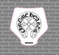 Stark Varg Mx Chrome Hearts Front Plate - Minimal White