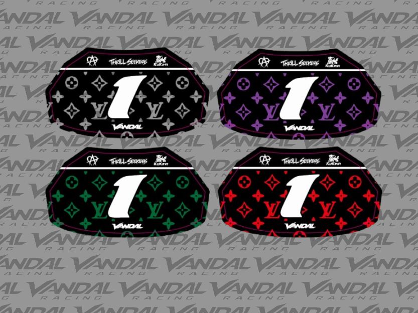 Kukirin G4 Front Plate Decal LV