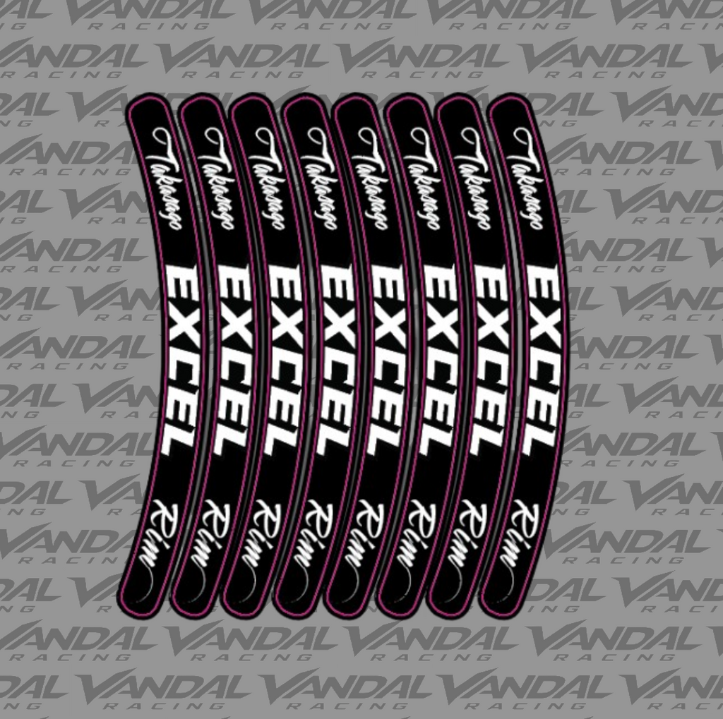 EXCEL Rim Decals