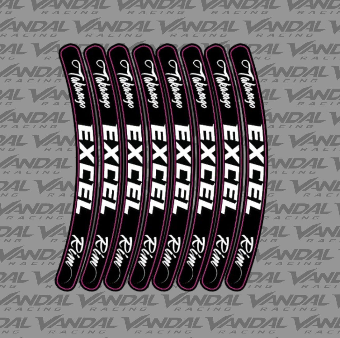 EXCEL Rim Decals