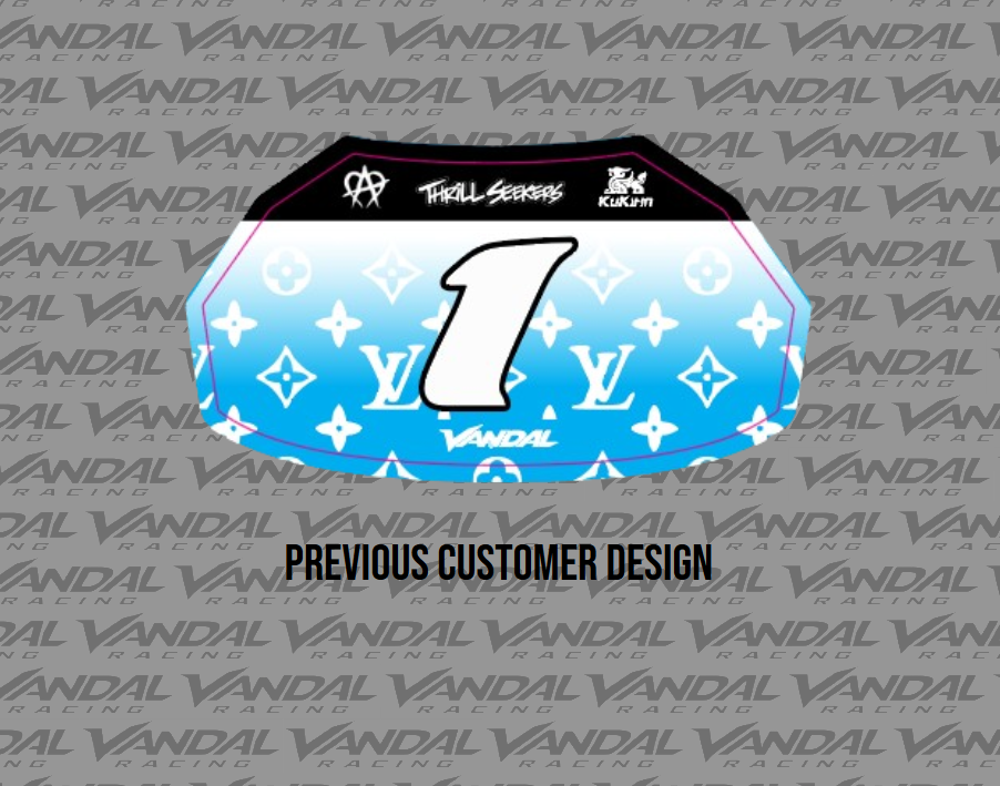 Kukirin G4 Front Plate Decal LV